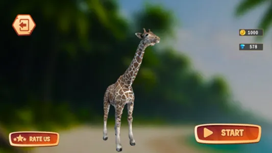 Giraffe Simulator Safari Game screenshot 0