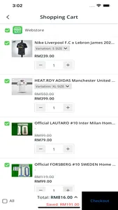 My-Soccer Online Store screenshot 3