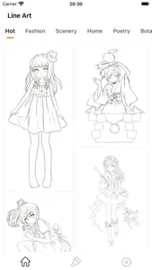 Line Art - Get line from pic screenshot 0