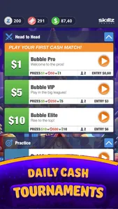 Real Cash Bubble Buzz Shooter screenshot 3