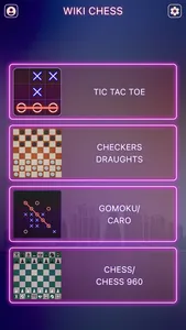 Wiki Chess, Checkers, XO, ... screenshot 0