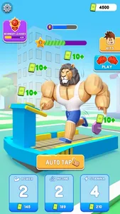 Idle Gym Tap Hero: Slap & Run screenshot 0