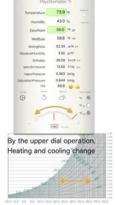 Psychrometer °F screenshot 7