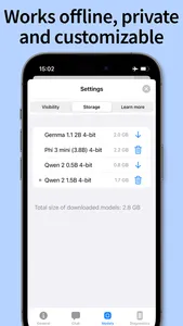 Local Chat: Private AI Chatbot screenshot 1