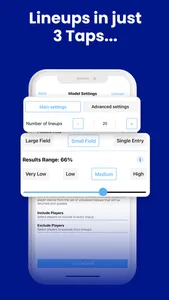 DFS Lineup Optimizer - SimLabs screenshot 4