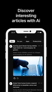 Daily News: AI summarization screenshot 1