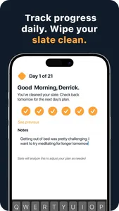 Slate - AI life reset & habits screenshot 2