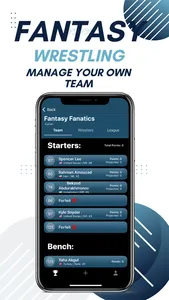 The Fantasy Wrestling App screenshot 2