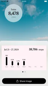 Saunter - Step Counter screenshot 1