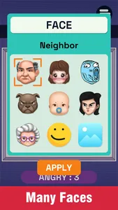 Angry Neighbor Face screenshot 2