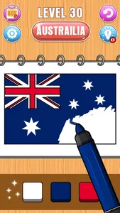 Flag Painters: Coloring Puzzle screenshot 1