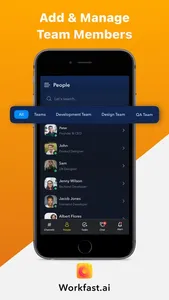 Workfast - Team productivity screenshot 1