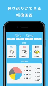シンプル家計簿・お小遣い帳アプリ - ピグノート screenshot 1