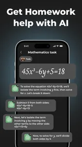 AI Homework Help: Math Solver screenshot 1