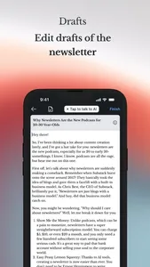 Flock - Create a newsletter screenshot 3