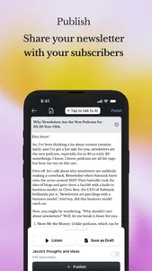 Flock - Create a newsletter screenshot 4
