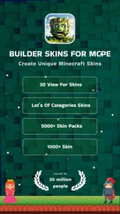 Builder Skins for MCPE screenshot 0