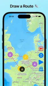 Travel Route Map screenshot 0