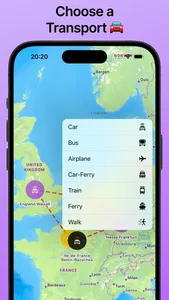Travel Route Map screenshot 1