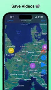 Travel Route Map screenshot 2