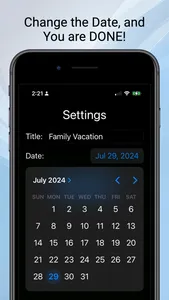 Super-Simple Count Down Widget screenshot 4
