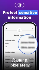 Screenshot Editor - Text Blur screenshot 0