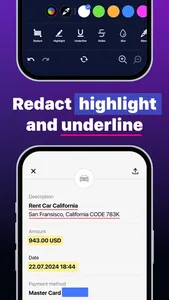 Screenshot Editor - Text Blur screenshot 1