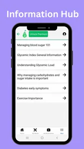 Carb counter and diabetes app screenshot 6