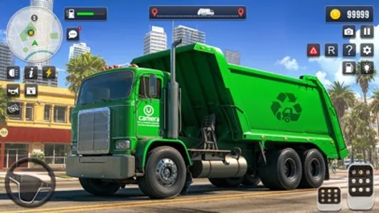 Garbage Truck Trash Cleaner 3d screenshot 1