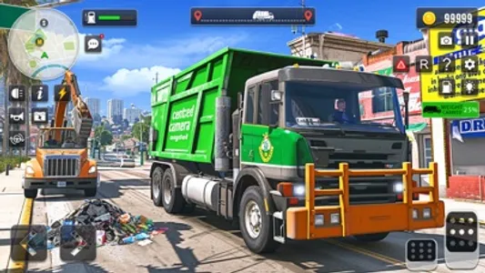 Garbage Truck Trash Cleaner 3d screenshot 2