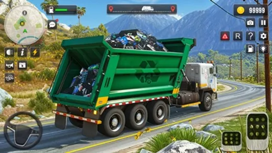 Garbage Truck Trash Cleaner 3d screenshot 3