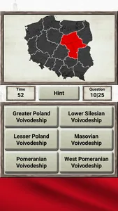 Poland Geography - Quiz Game screenshot 0
