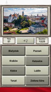 Poland Geography - Quiz Game screenshot 5