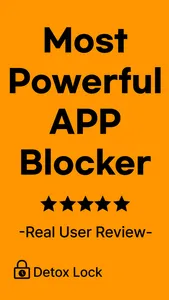 DetoxLock: Focus & App Blocker screenshot 0