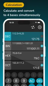 Converter Binary Calculator screenshot 0