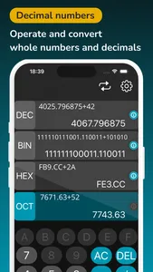 Converter Binary Calculator screenshot 2