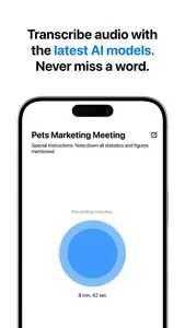 Minutes: AI Meeting Note Taker screenshot 2
