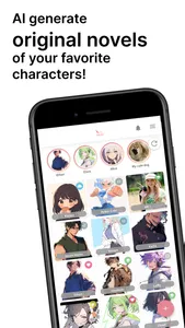 AIFanFictionStory - OSHITALE screenshot 0