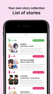 AIFanFictionStory - OSHITALE screenshot 8