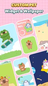 Care Pet Game - Screen Widget screenshot 4