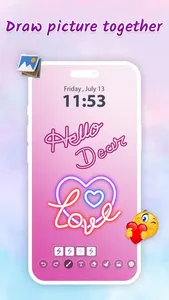 LoveBliss - Draw Together screenshot 1