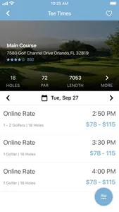 Finley Golf Club screenshot 1