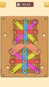 Wood Nut Bolt Screw Puzzle screenshot 5