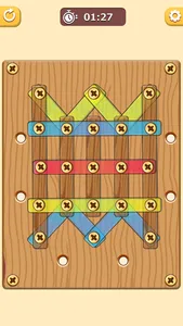 Wood Nut Bolt Screw Puzzle screenshot 6