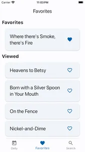 Daily Idioms screenshot 1