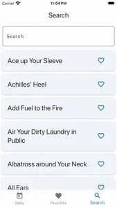 Daily Idioms screenshot 2