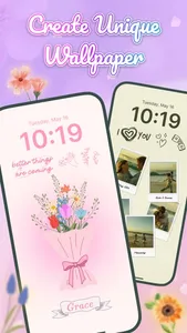 Flower Language: DIY Wallpaper screenshot 0