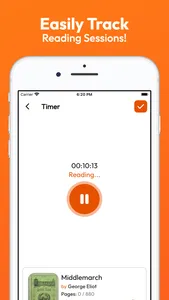 Reading Log Bookshelf Tracker screenshot 4
