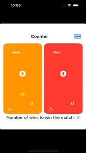 Uni table tennis scoreboard screenshot 0