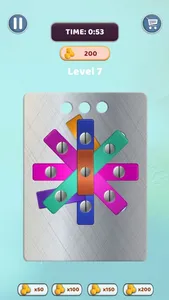 Wood Screw Pin: Nuts and Bolts screenshot 2